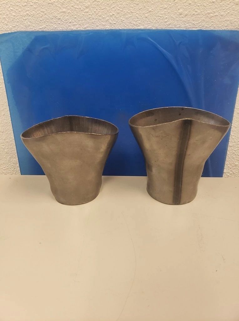 SOLD AS EACH -STEEL WELD-ON HEADER COLLECTOR, 2into1 2″ O.D. PRIMARIES 2.25″ OD OUTLET 3″ LONG