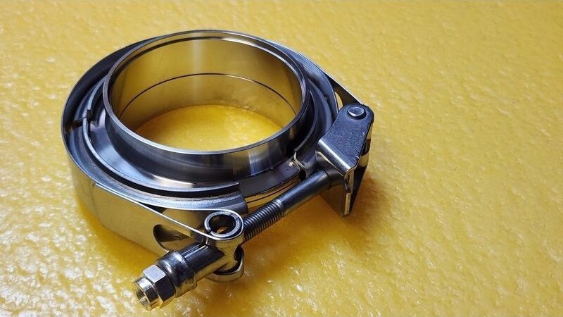 304 Billet Stainless Steel Vband Assembly's, Size: 2"