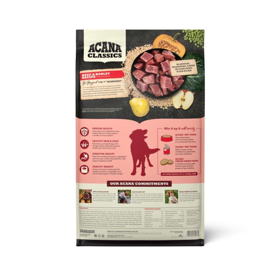 Acana Dog Beef &amp; Barley
