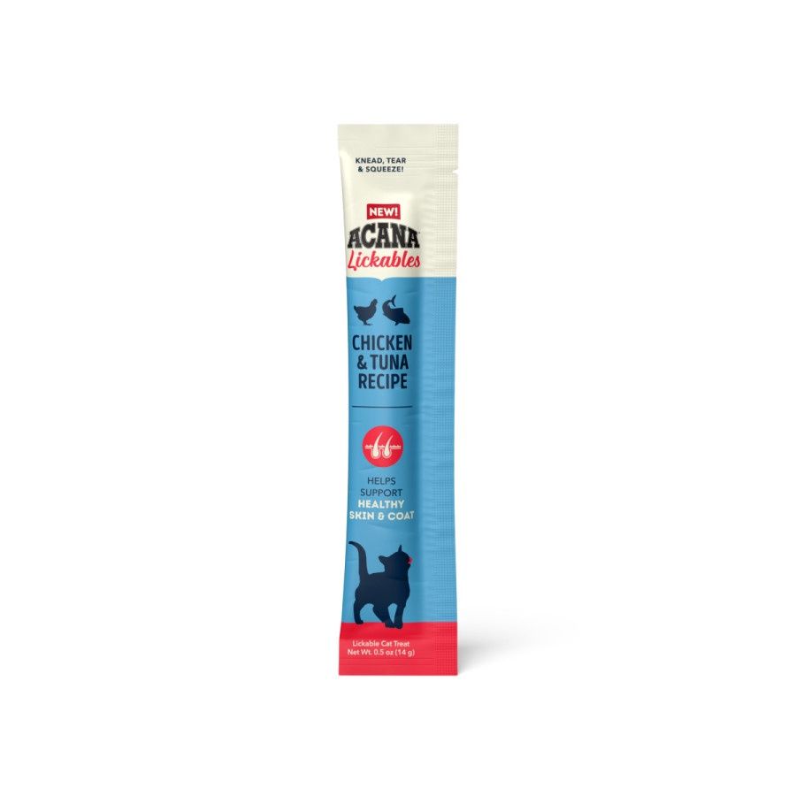 Acana Cat Treats Lickables, Flavour: Skin (Chicken/Tuna)