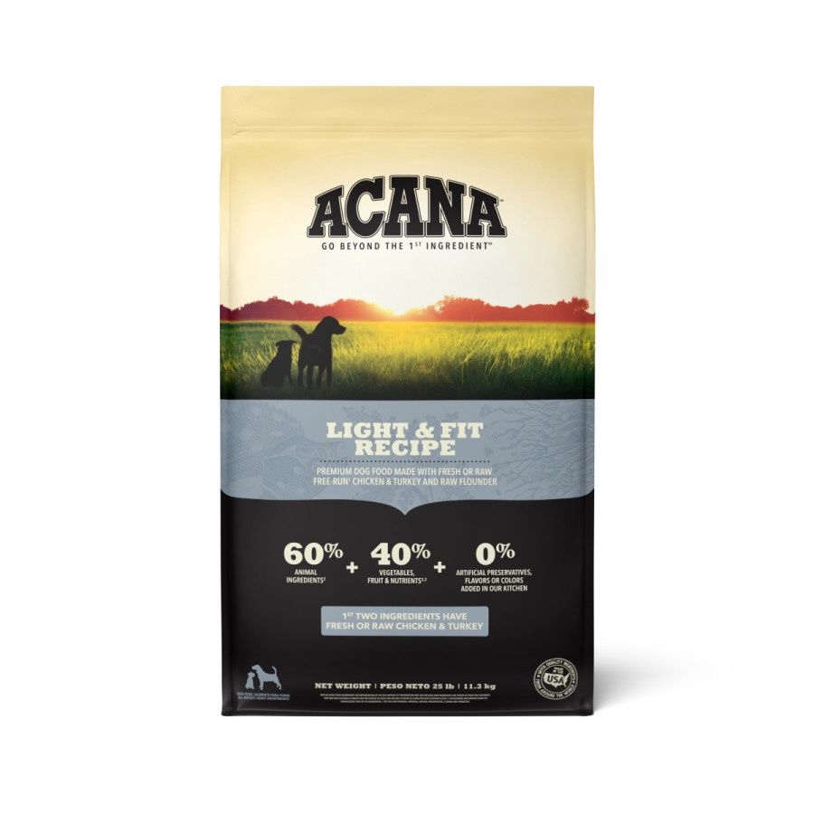 Acana Dog Light &amp; Fit, Size: 25 lb
