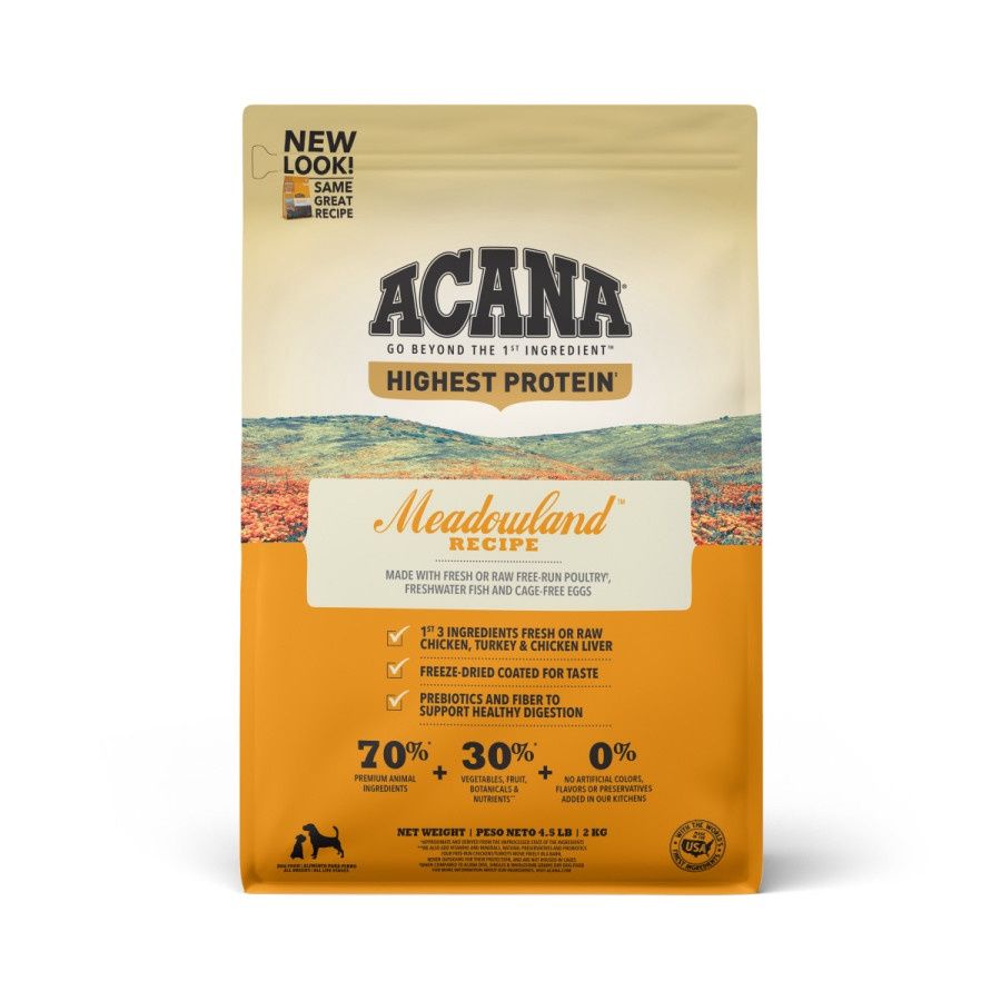 Acana Dog Meadowland, Size: 4.5 lb
