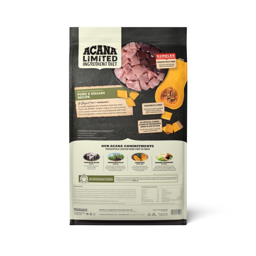 Acana Dog Pork/Squash