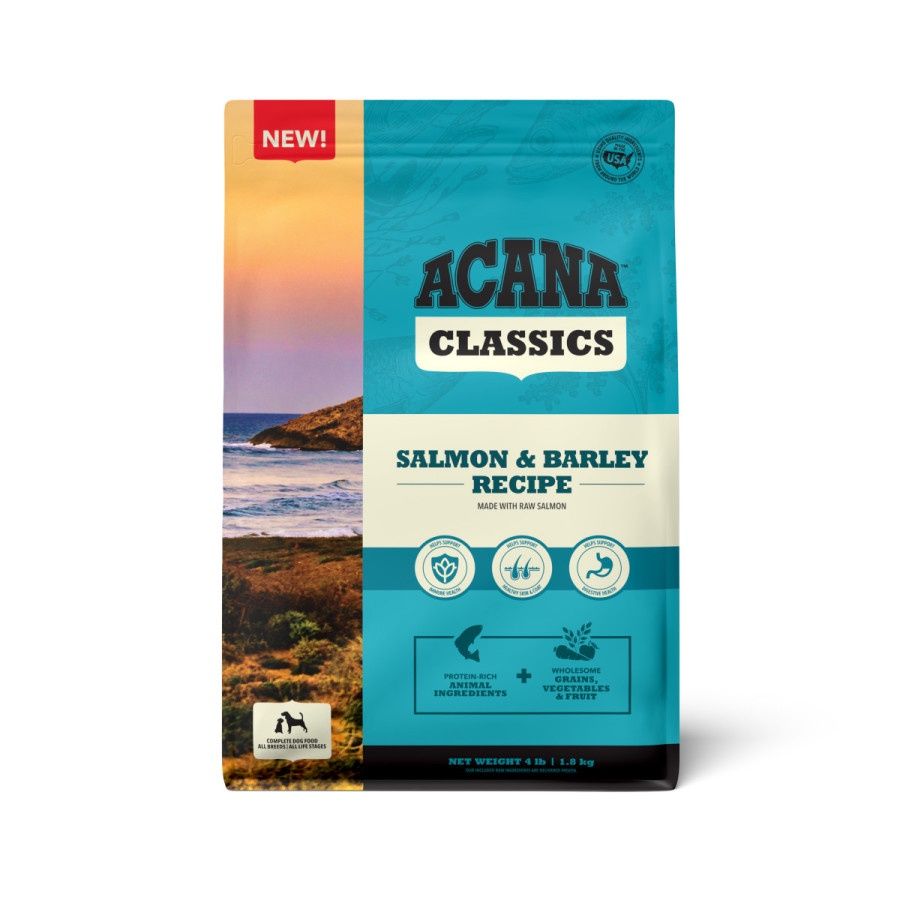 Acana Dog Salmon &amp; Barley, Size: 4 lb