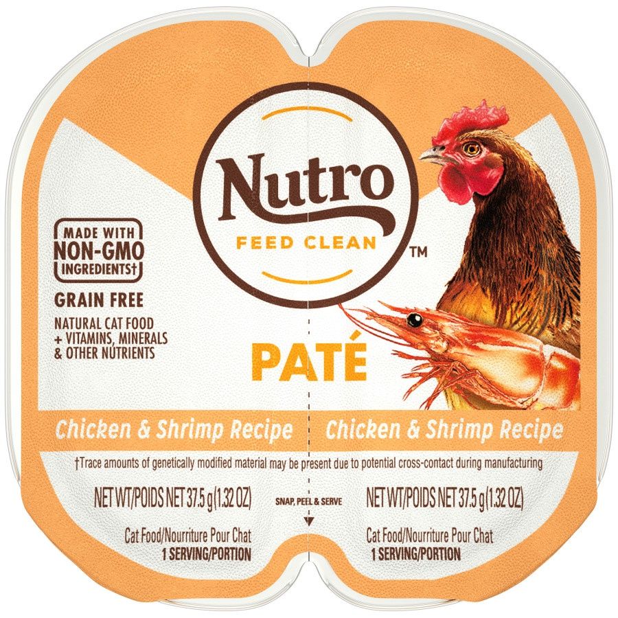 Nutro Cat Can, Flavour: Chicken &amp; Shrimps, Size: 2x1.32 oz