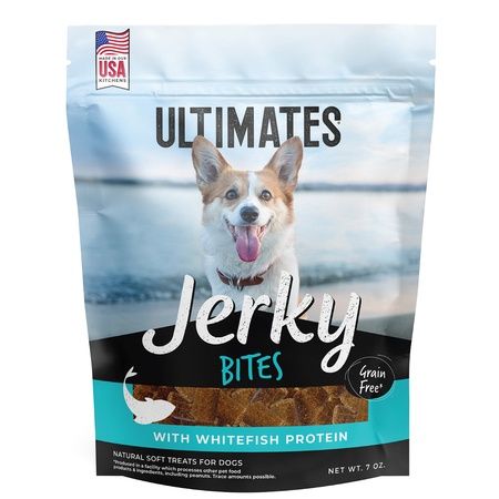 Ultimates Jerky treats, Flavour: Whitefish Bites