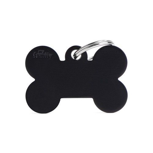 Tag Aluminum Big Bone Black
