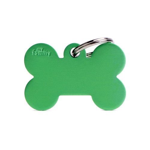 Tag Aluminum Big Bone Green