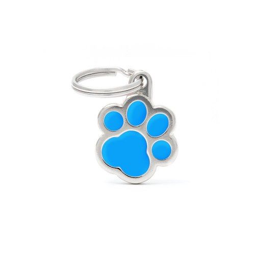Tag Apoxy Light Blue Paw
