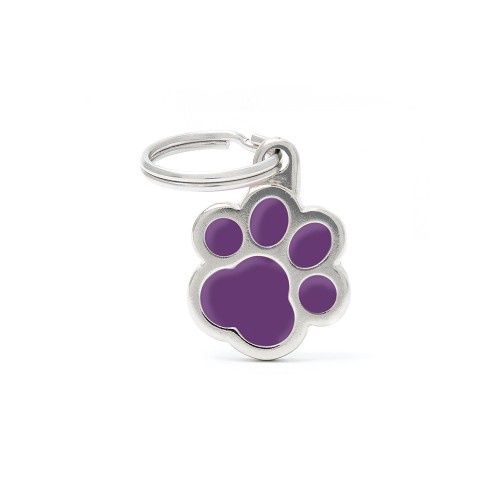 Tag Classic Purple Paw