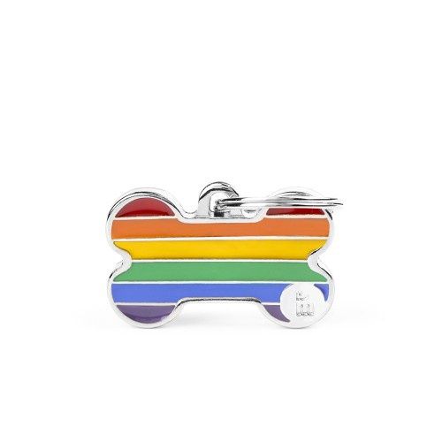Tag Rainbow Small Bone