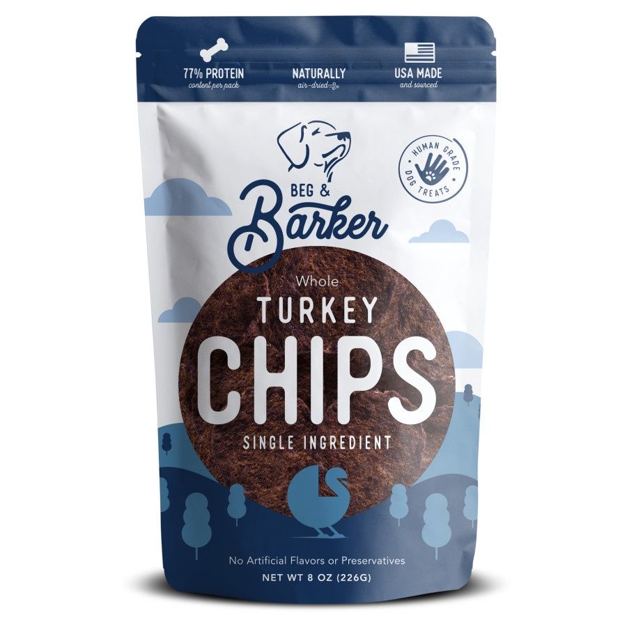 BNB Treats Chips, Flavour: Turkey, Size: 8 oz