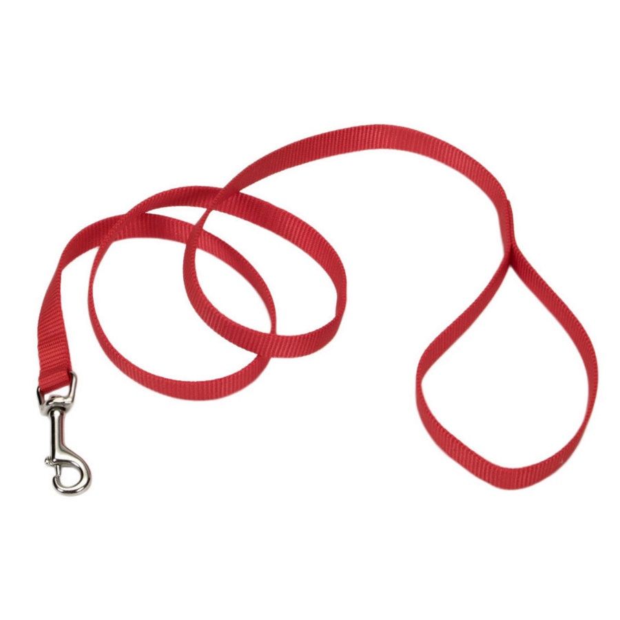 Lead 406 Nylon  5/8X6FT, Color: Red