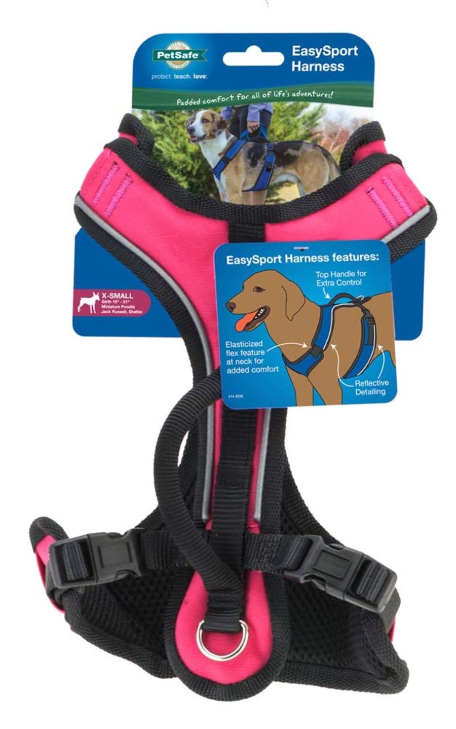 Harness Easysport, Color: Pink