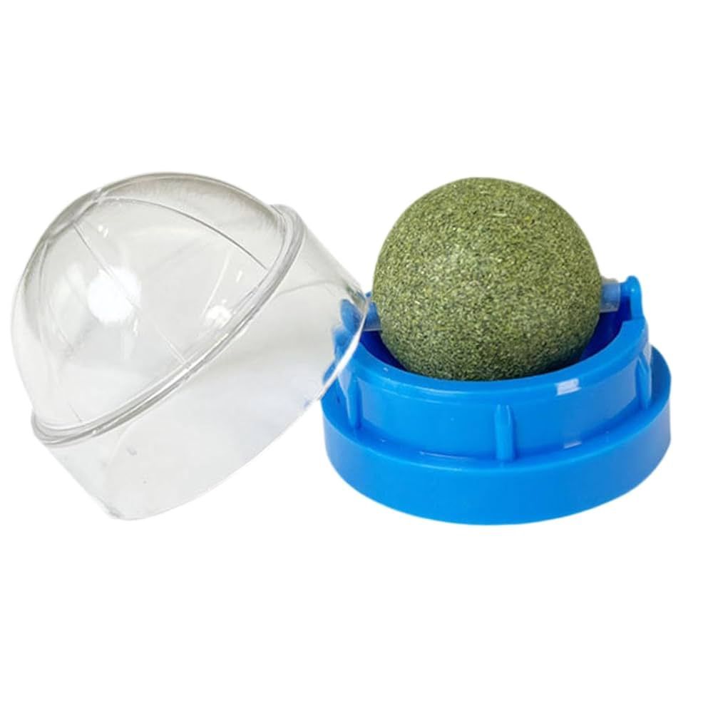 Catnip Lick Ball, Color: Blue