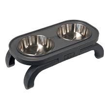 Elevated Feeder, Color: Black, Size: SM