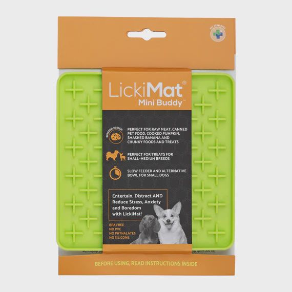 LickiMat Dog, Collection: Mini Buddy, Color: Green