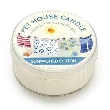 Pet House Sunwashed Cotton Candle