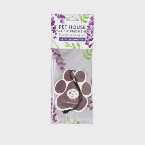 Pet House Lavender Green Tea Car Freshner