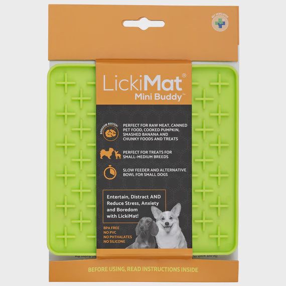 LickiMat Dog, Collection: Mini Buddy, Color: Green