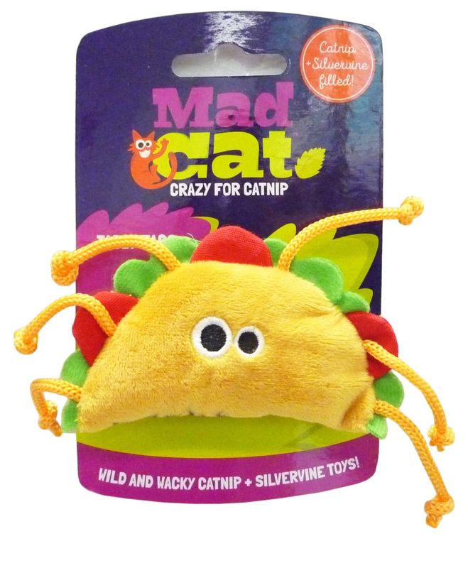 Tabby Taco Cat Toy