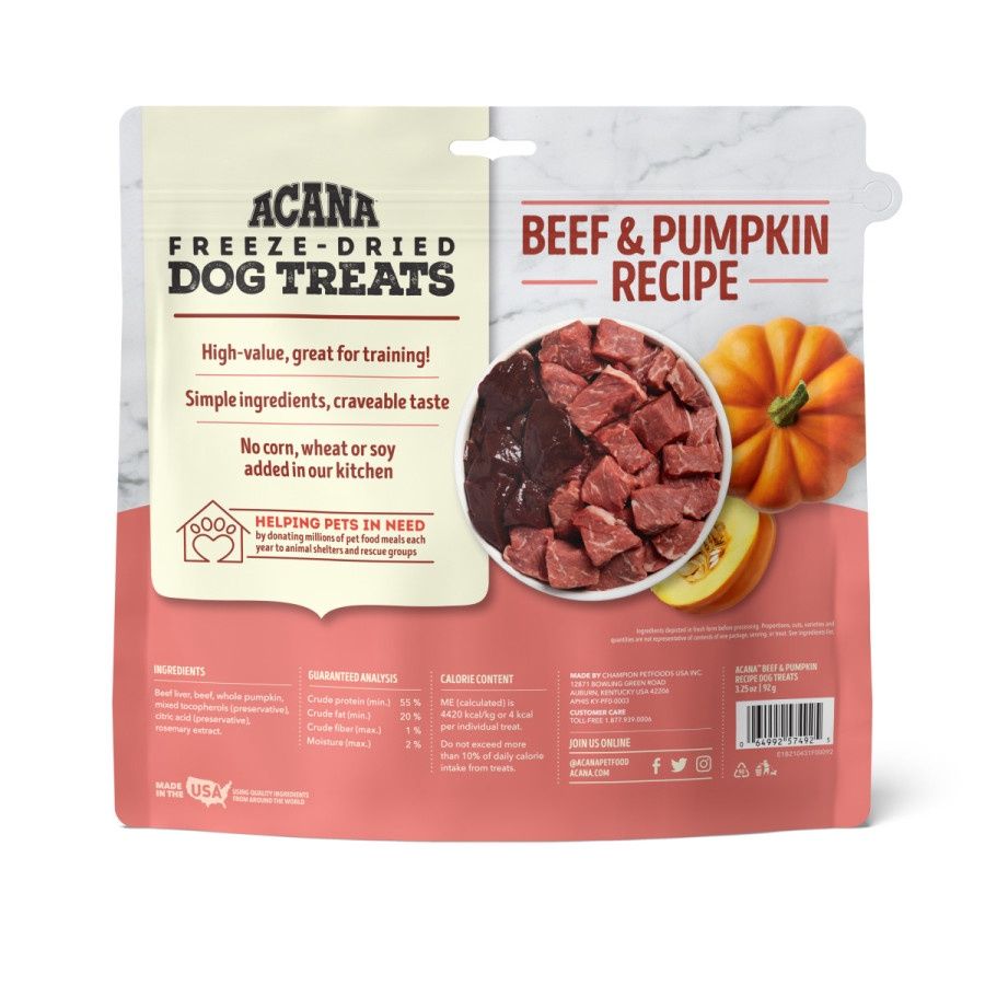 Acana Dog Treats Beef