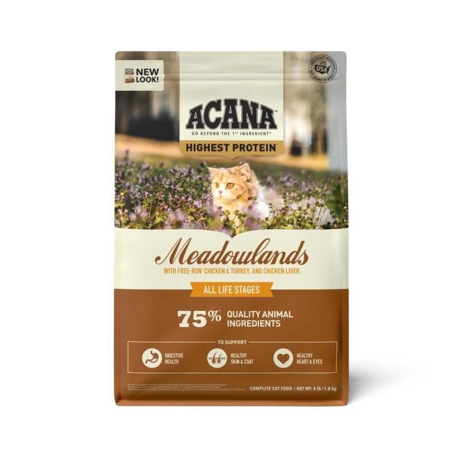 Acana Cat Meadowland, Size: 4 lb
