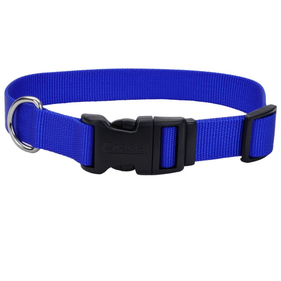 Coastal Collar 5/8 to 10/14 inch, Color: Blue