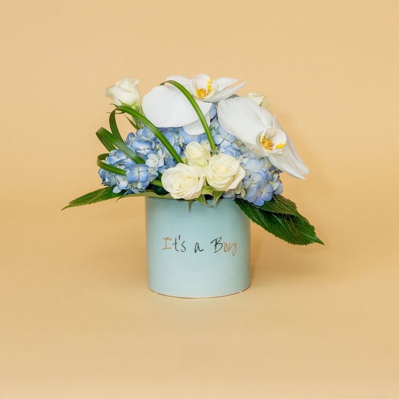 It&#39;s A Boy Signature Vase