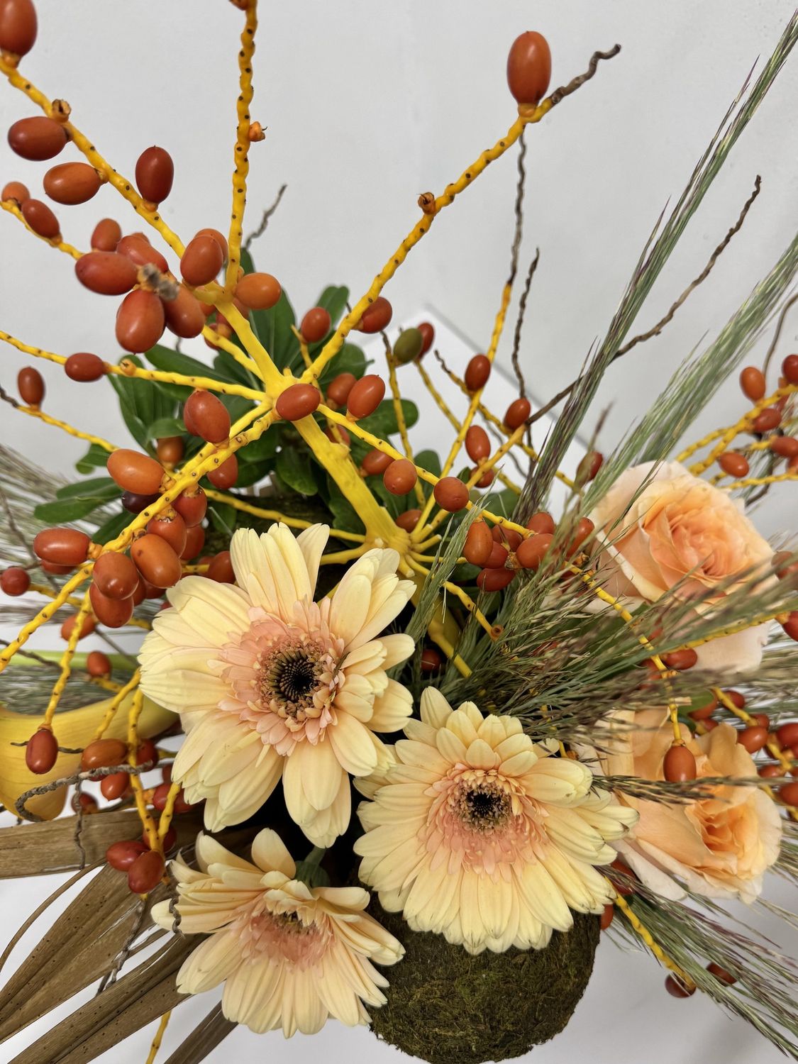 Berry Bright Autumn Vase