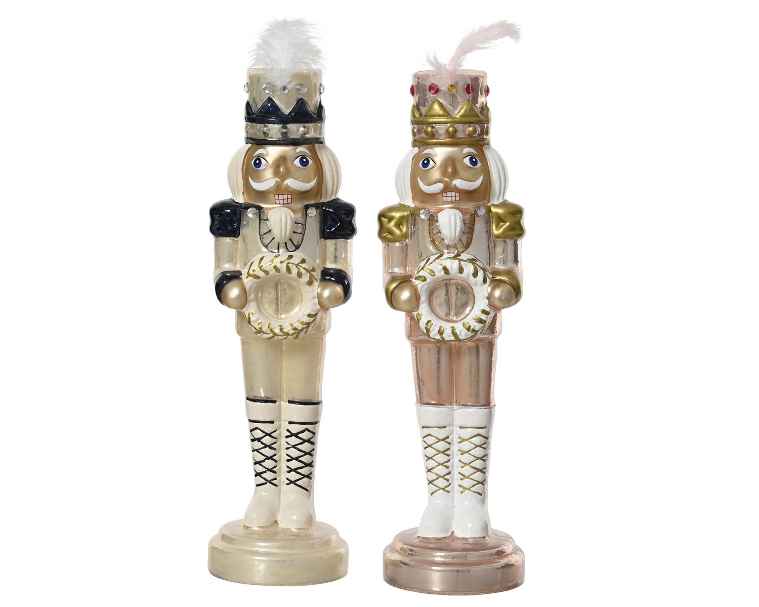 BLACK & GOLD SHINY NUTCRACKER BLACK & GOLD SHINY NUTCRACKER