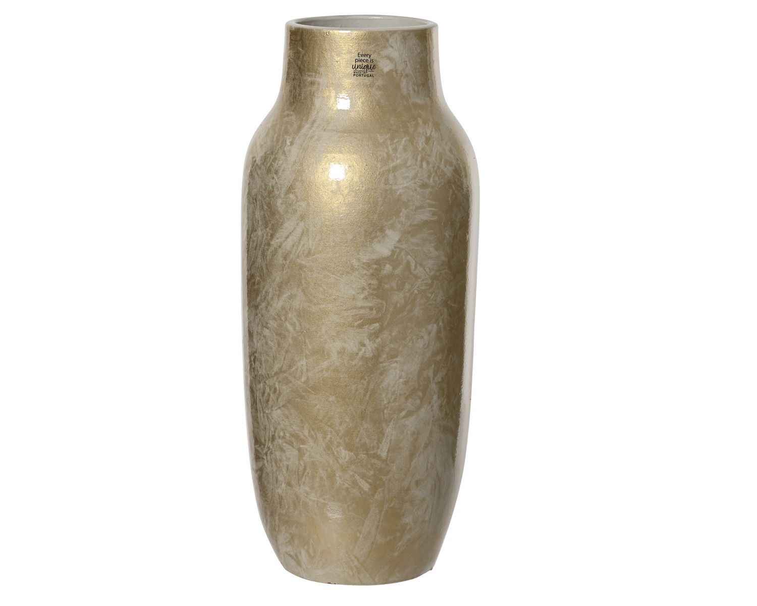 GOLD GLAZE TERRACOTTA PLANTER MEDIUM GOLD GLAZE TERRACOTTA PLANTER MEDIUM