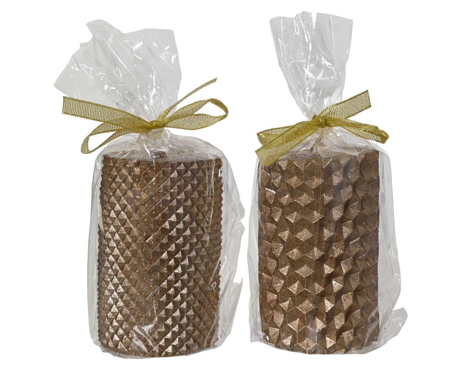 BRONZE DIAMOND PILAR CANDLE BRONZE DIAMOND PILAR CANDLE