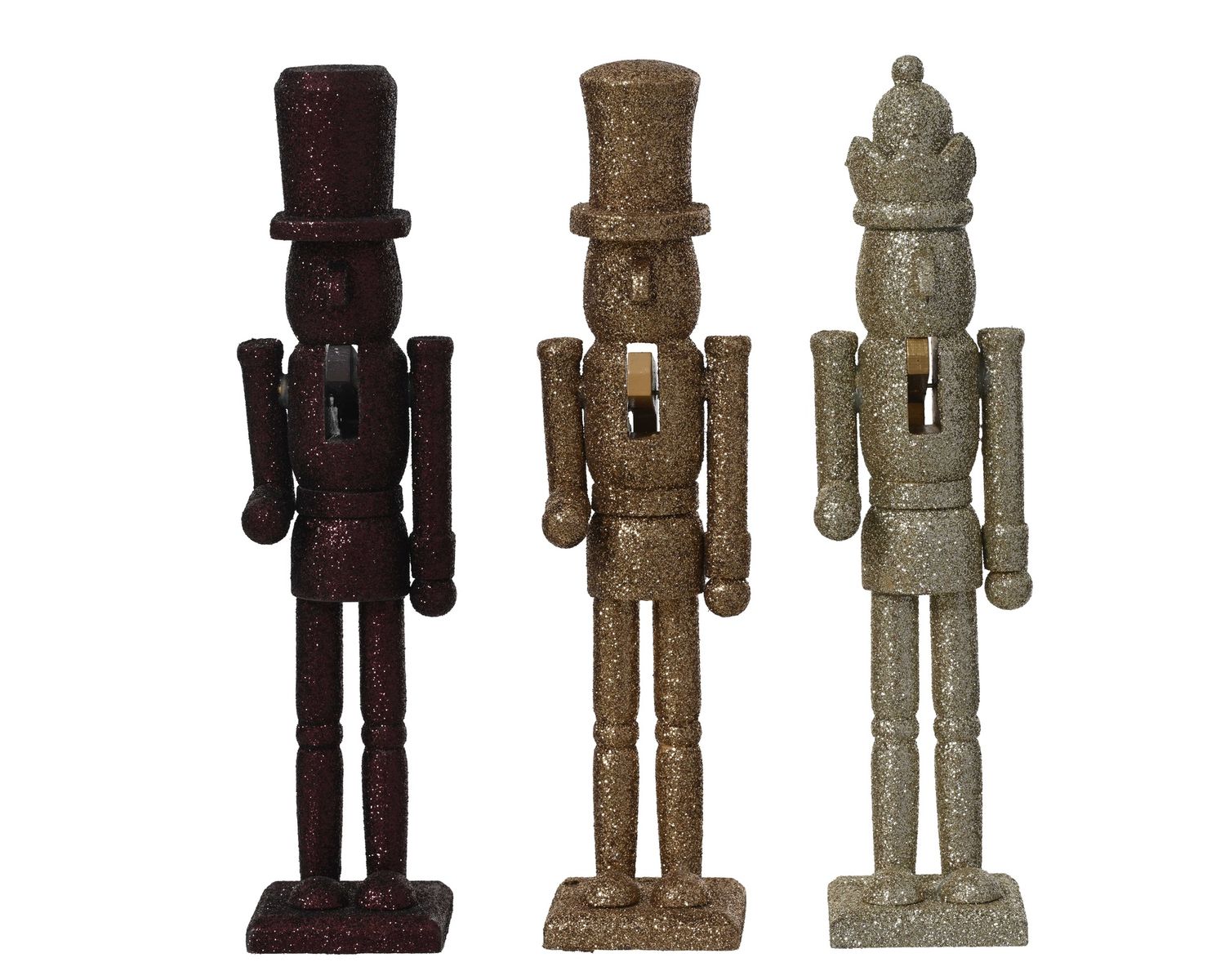 GOLD GLITTER NUTCRACKER GOLD GLITTER NUTCRACKER