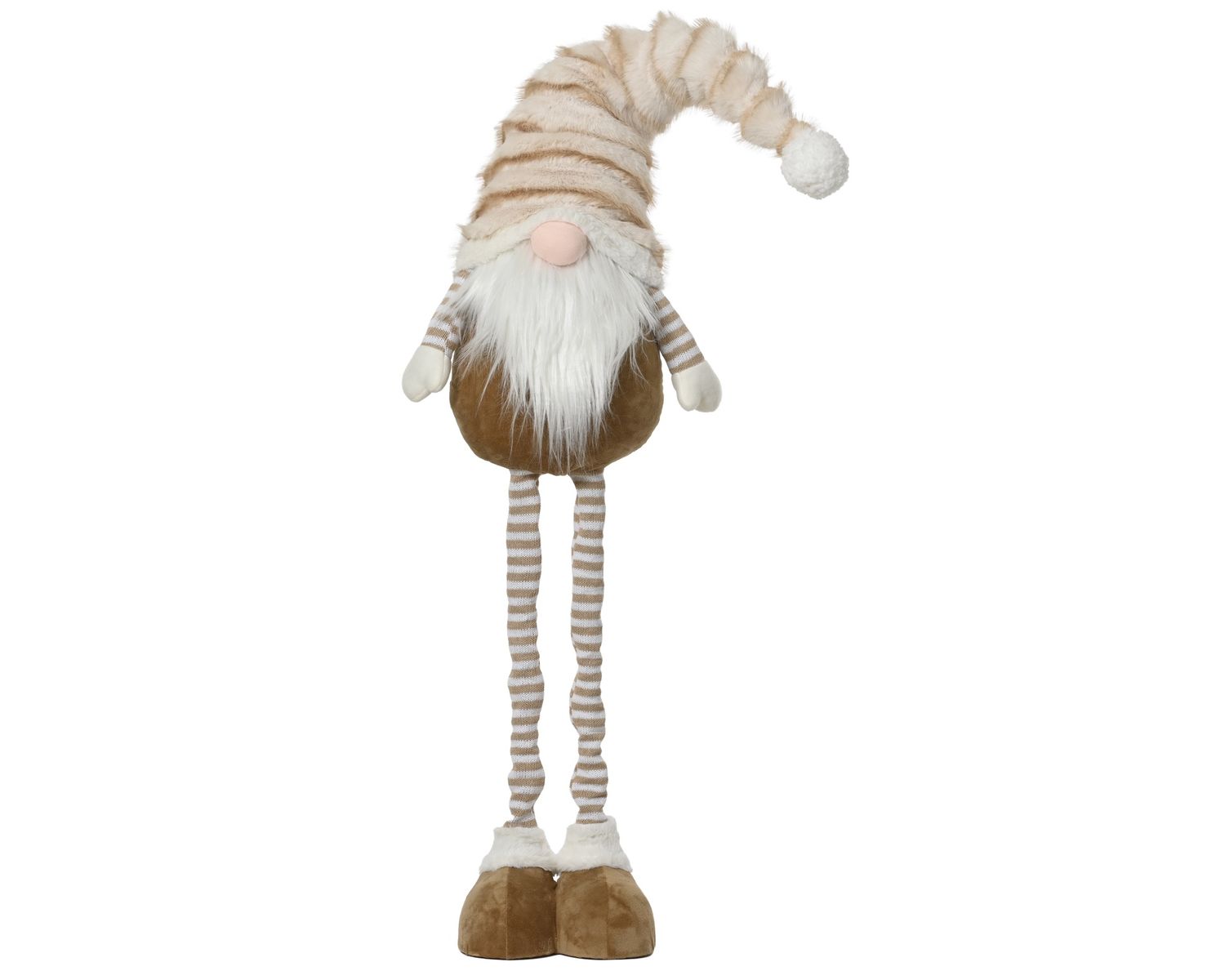 TALL STANDING GNOME GOLD & CREAM TALL STANDING GNOME GOLD & CREAM