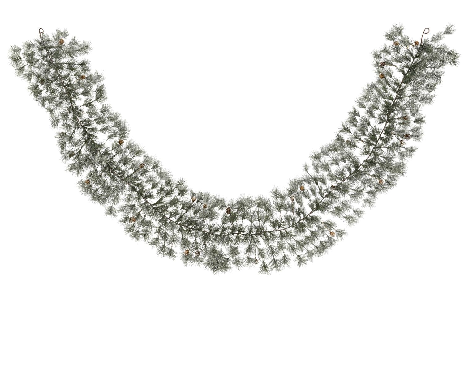 FAUX GLITTERY BRANCH GARLAND FAUX GLITTERY BRANCH GARLAND