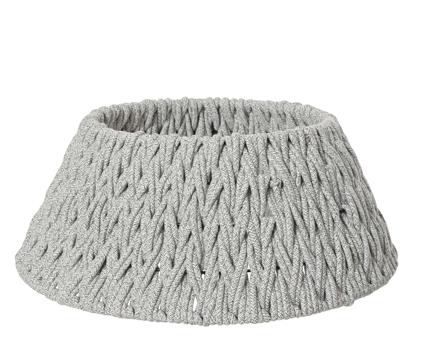 GREY WOVEN ROPE TREE COLLAR GREY WOVEN ROPE TREE COLLAR