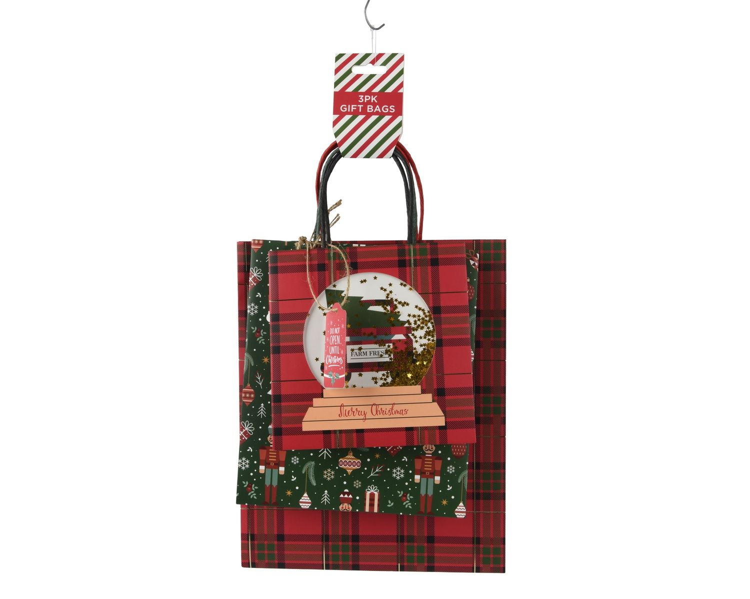 3PK PAPER GIFT BAG (XSML.SML,MED) MIX A 3PK PAPER GIFT BAG (XSML.SML,MED) MIX A