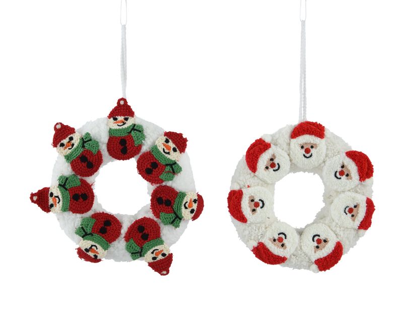 SNOWMAN MINI WREATH SNOWMAN MINI WREATH