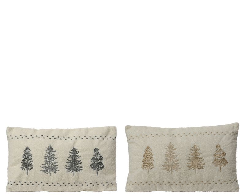 LUMBAR PILLOW BLACK TREES LUMBAR PILLOW BLACK TREES