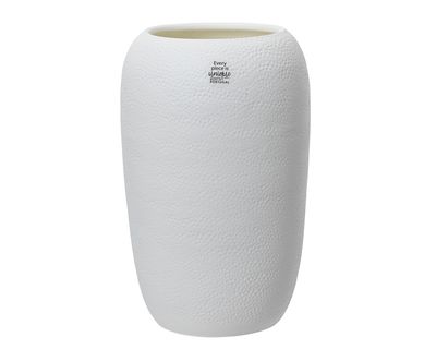 WHITE TERRACOTTA VASE