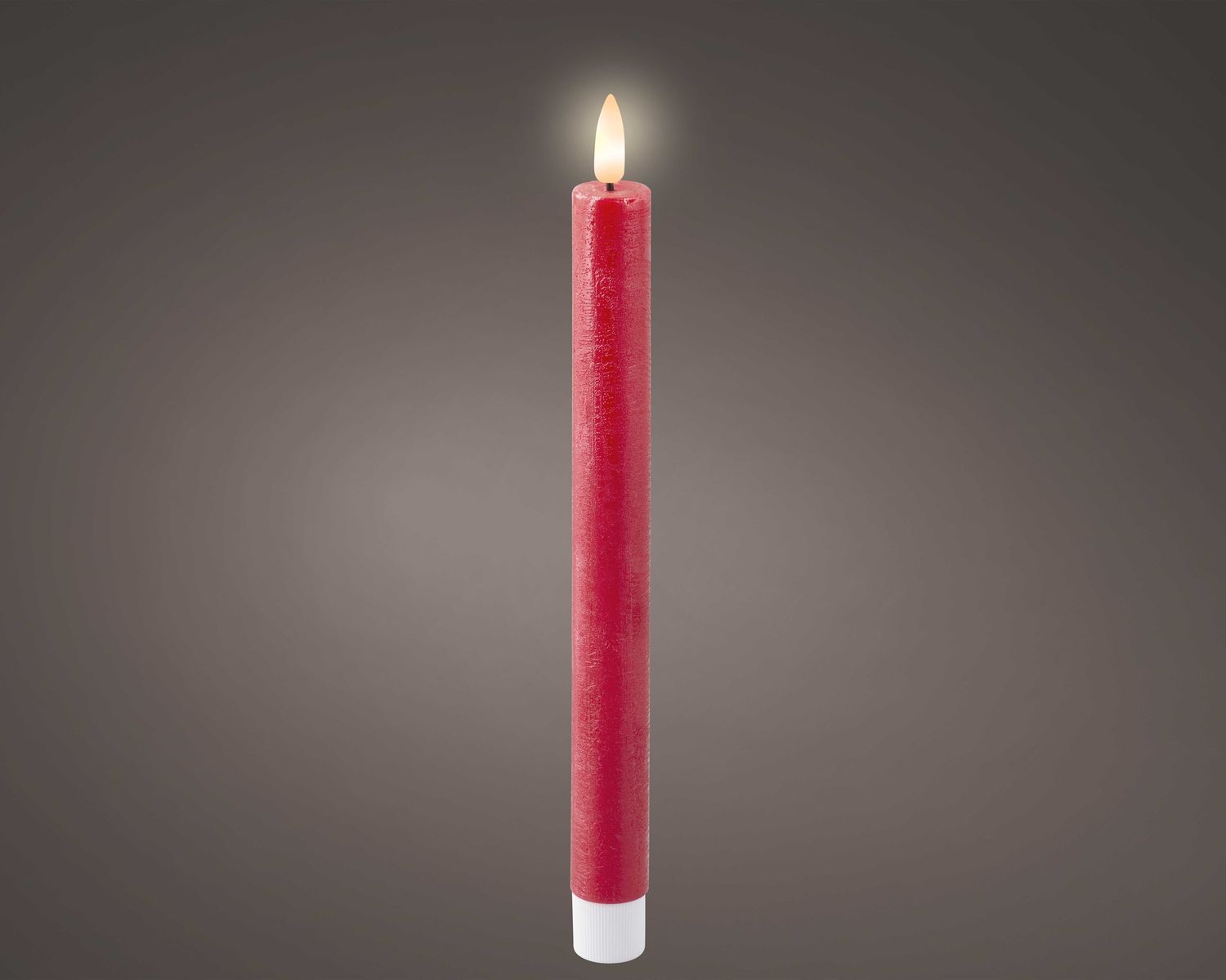 RED LED TAPER CANDLE- FLAMELESS DINNER LIGHT RED LED TAPER CANDLE- FLAMELESS DINNER LIGHT