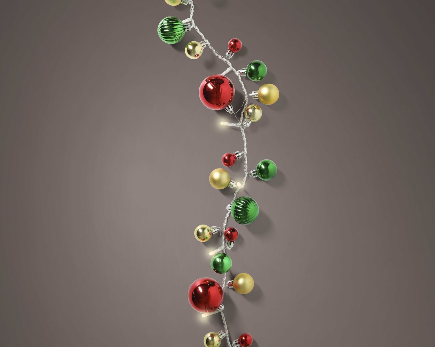 BAUBLE GARLAND LED LIGHT- MULTI-COLOUR BAUBLE GARLAND LED LIGHT- MULTI-COLOUR