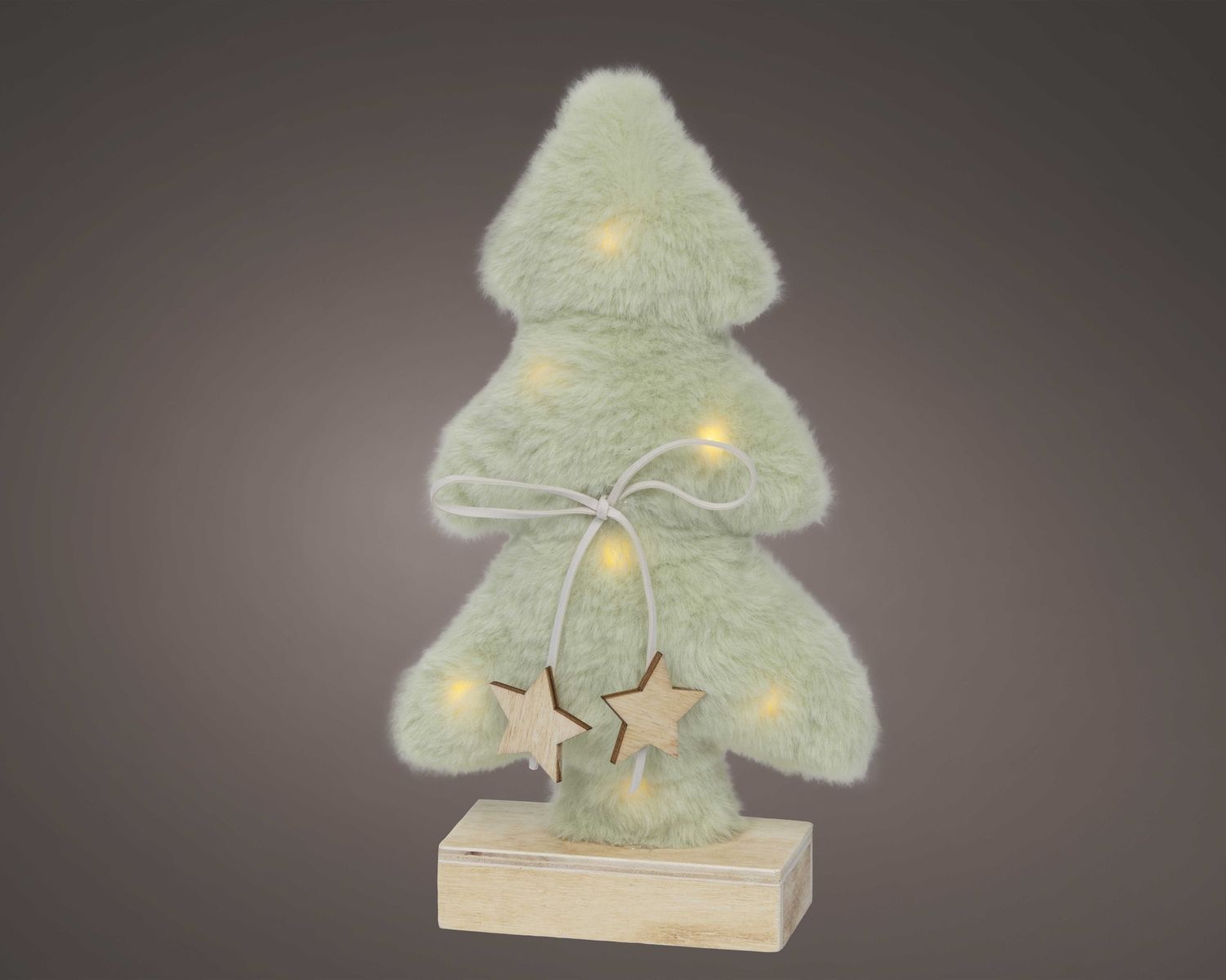 FURRY LED TREE- GREEN (SIZE A) FURRY LED TREE- GREEN (SIZE A)