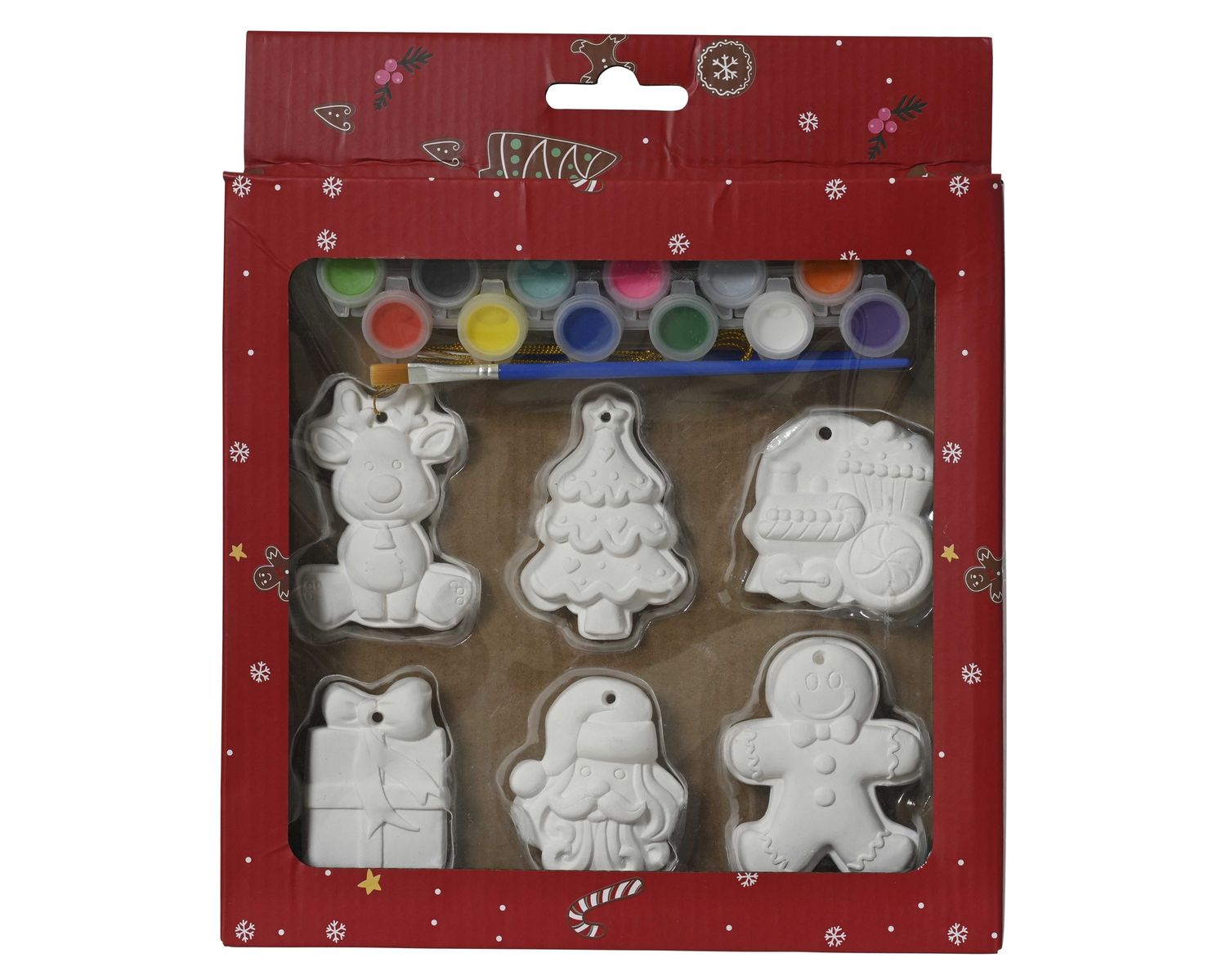 GYPSUM FIGURINE PAINT SET