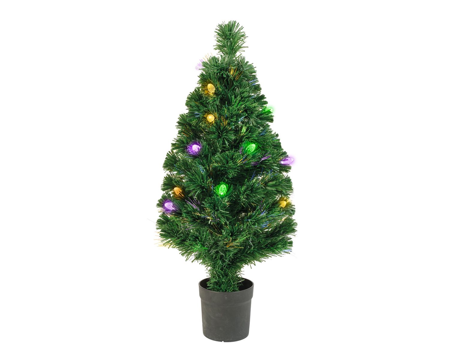 PRESTWICK FIBRE OPTIC INDOOR LED CHRISTMAS TREE