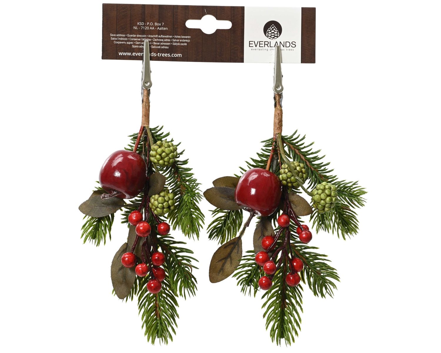 APPLE &amp; BERRY DECOR CLIP – INDOOR