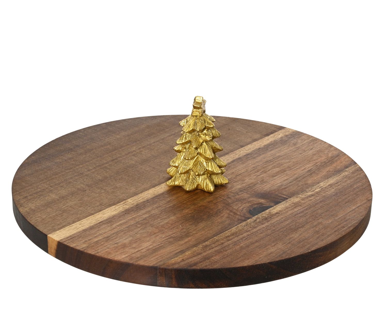 ACACIA WOOD CUTTING BOARD- CHRISTMAS TREE DESIGN