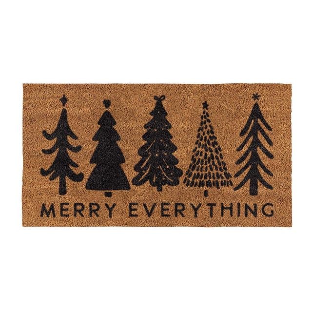 COIR DOORMAT 30X16 TREE TOP
