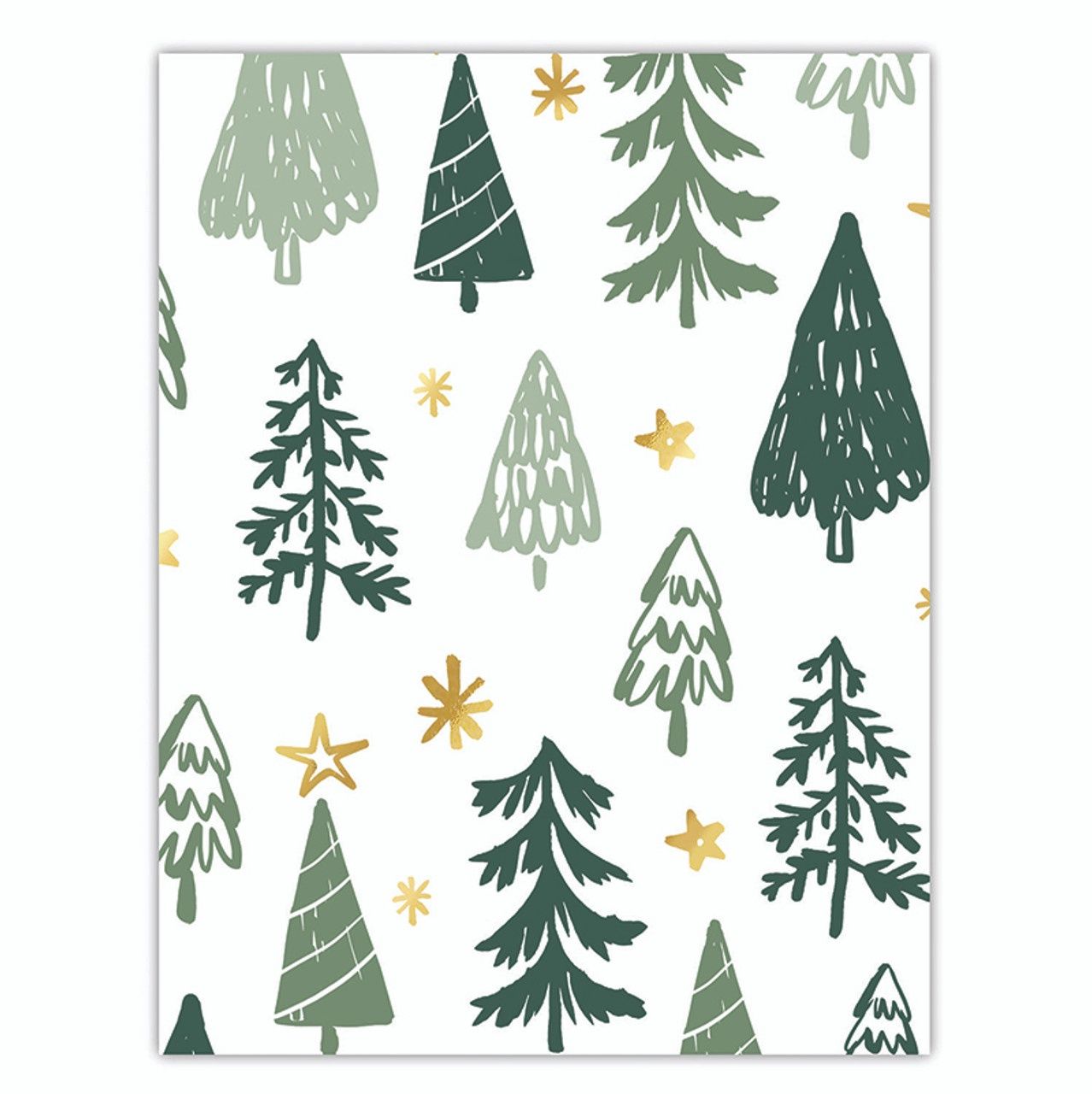 ASST GREEN TREE - CARD